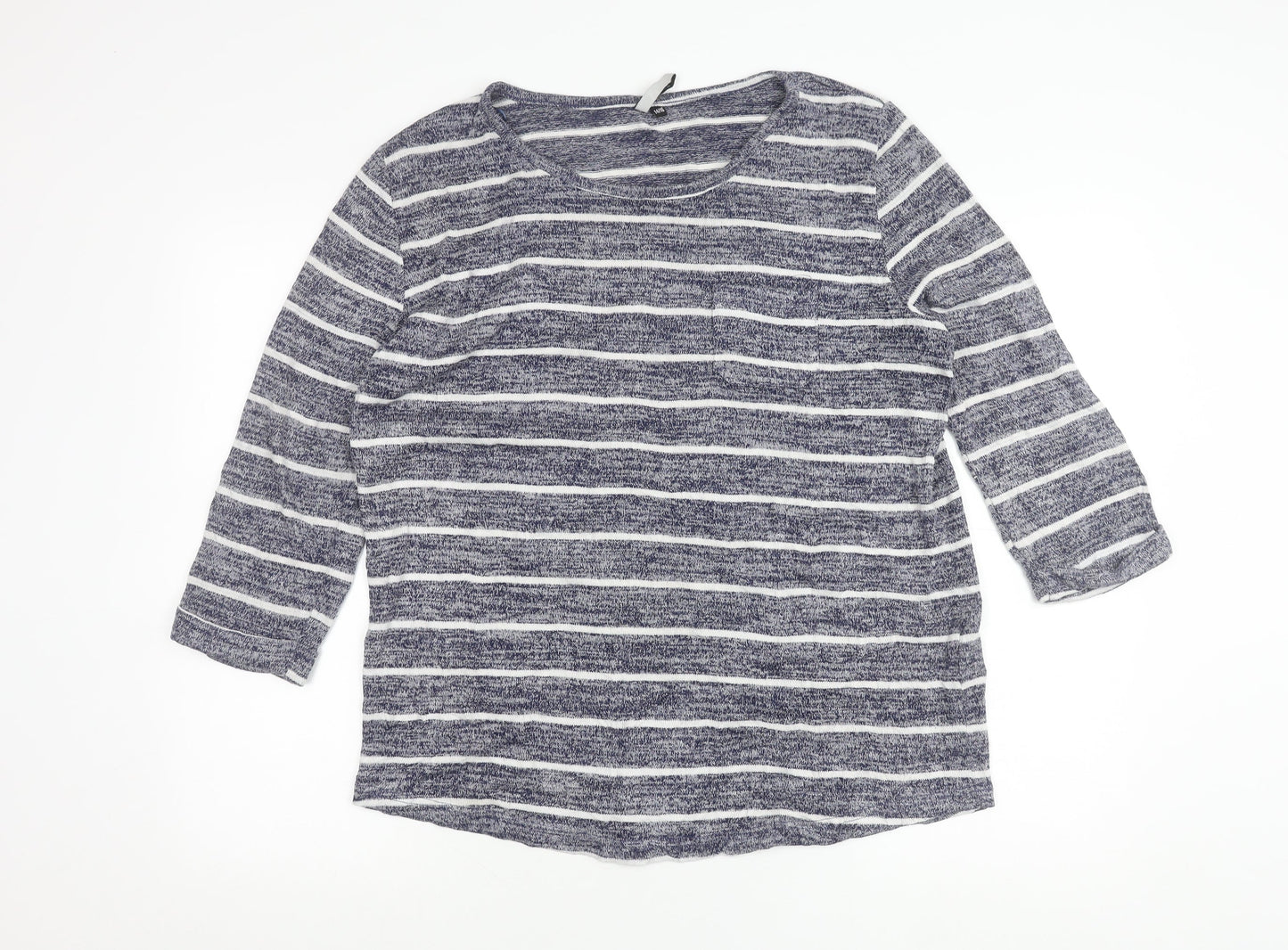 Womens UK Size 14 Intuition Blue Pullover Jumper