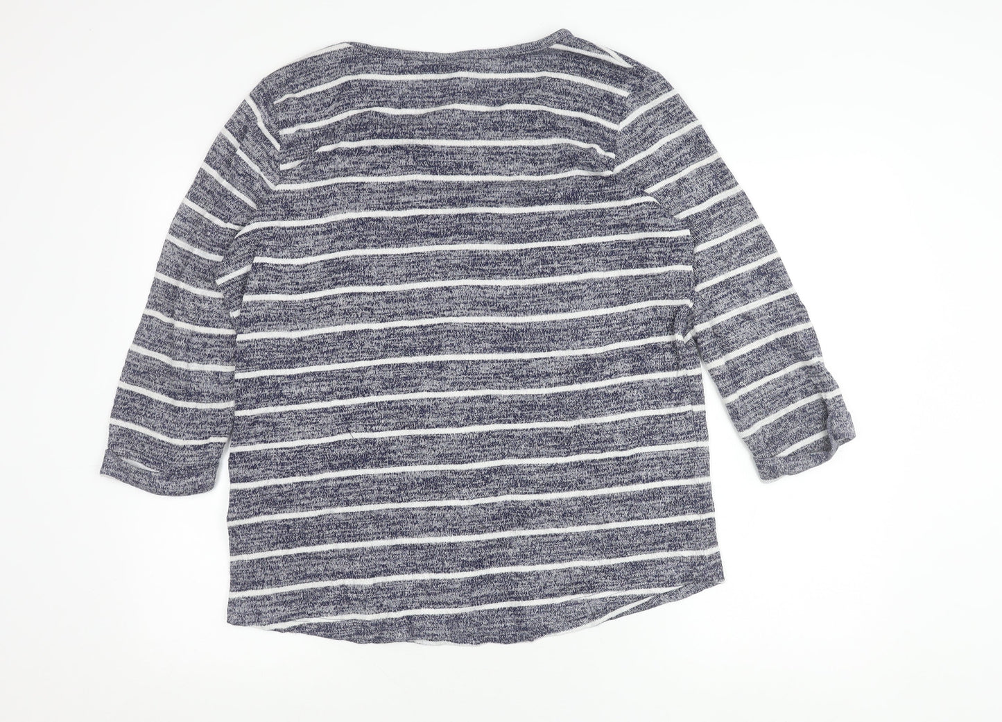 Womens UK Size 14 Intuition Blue Pullover Jumper