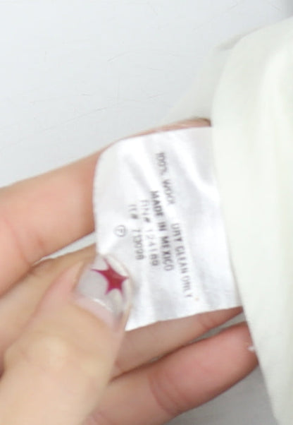 Kirkland Signature Men’s Grey Wool Dress Trousers 38W 29L Classic Fit