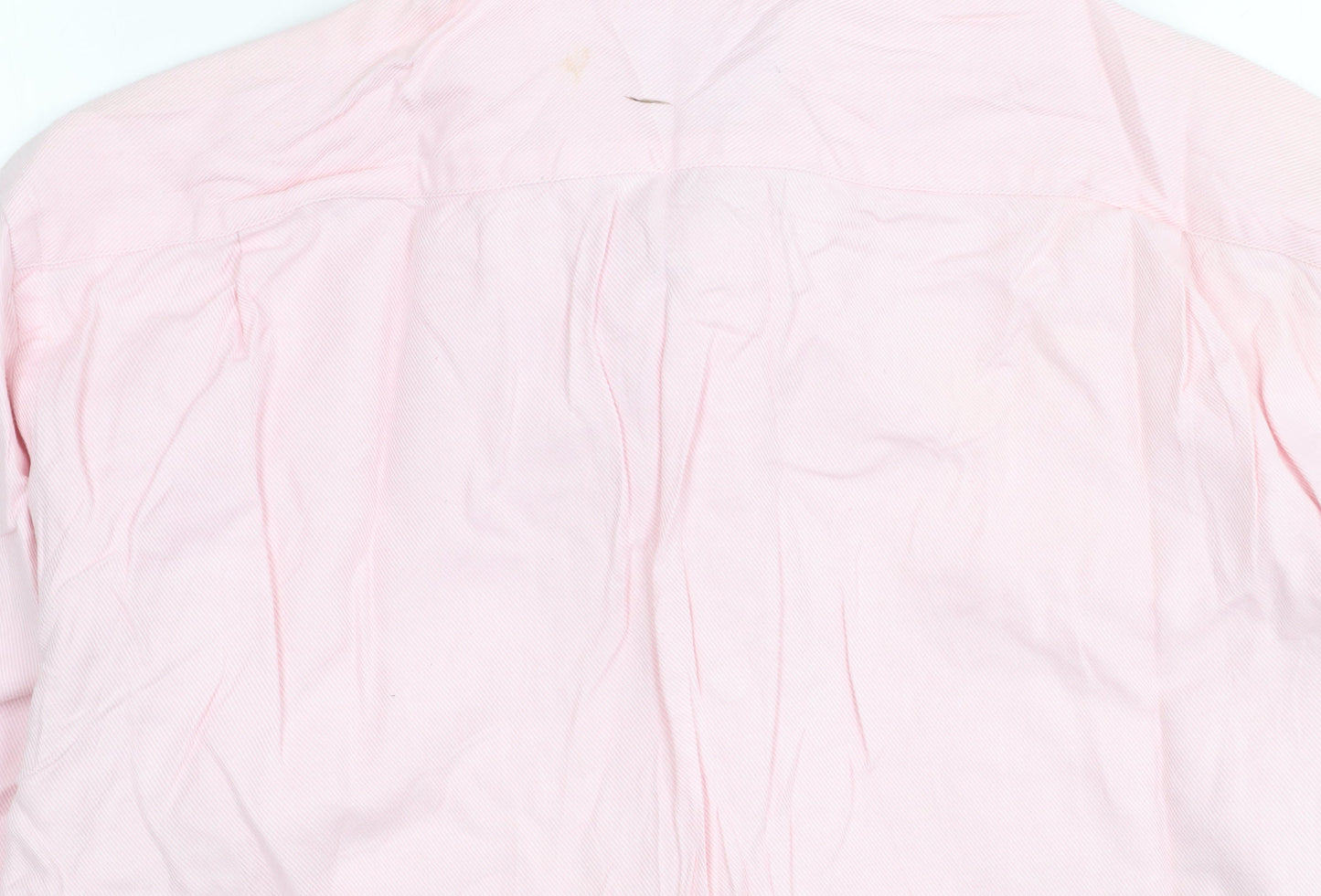 Paul Costelloe Men’s Pink 16.5 Classic Fit Cotton Shirt