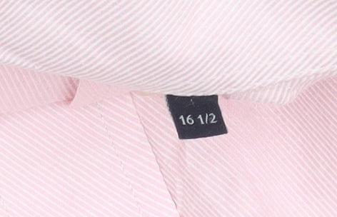 Paul Costelloe Men’s Pink 16.5 Classic Fit Cotton Shirt