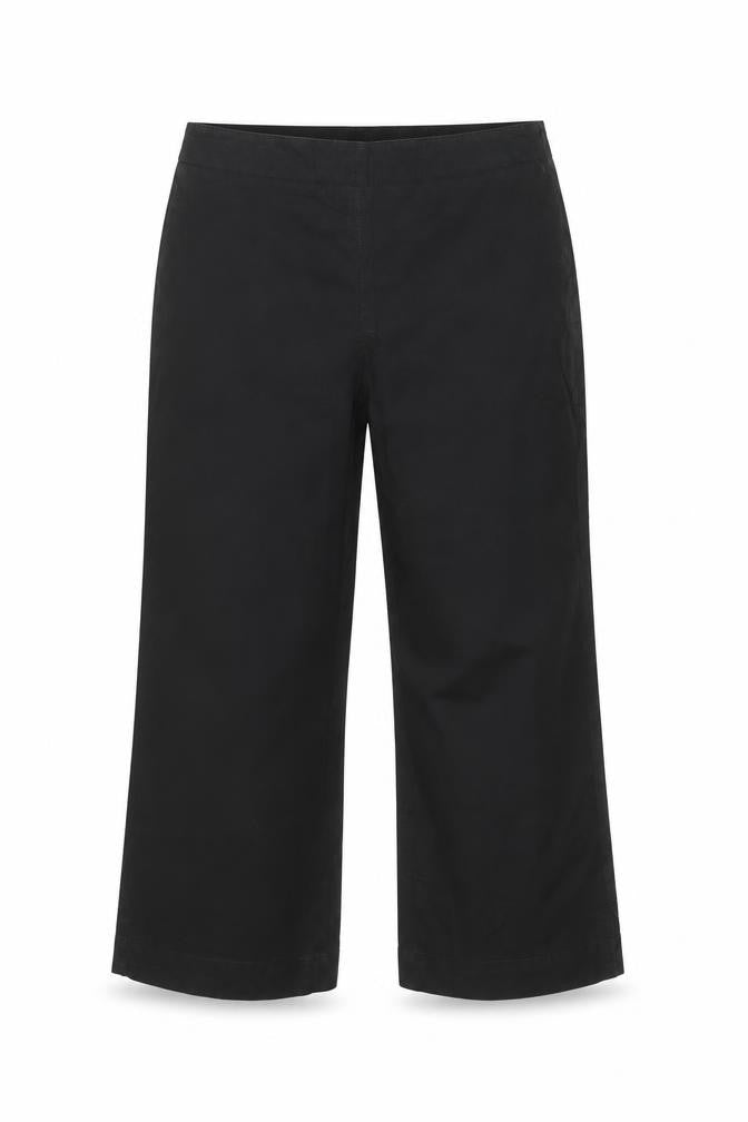 Gap Womens Black Size 10 Straight Chino Cotton Stretch Trousers