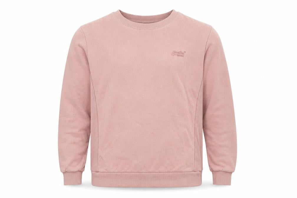 Mens UK Size M Superdry Pink Pullover Sweatshirt