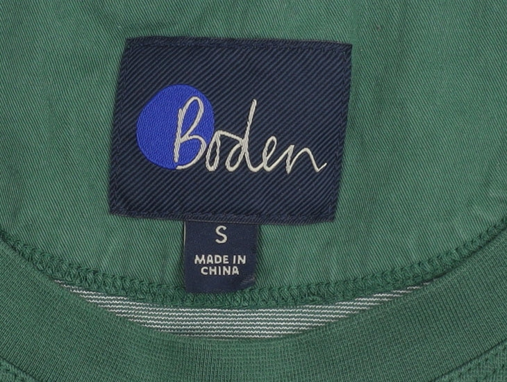 Mens UK Size S Boden Green  T-Shirt