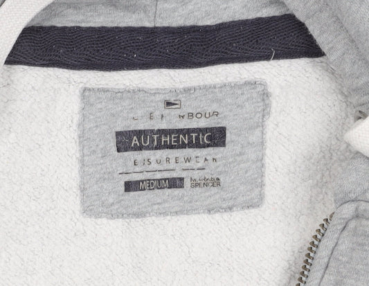 Mens UK Size M Marks and Spencer Grey Basic Jacket