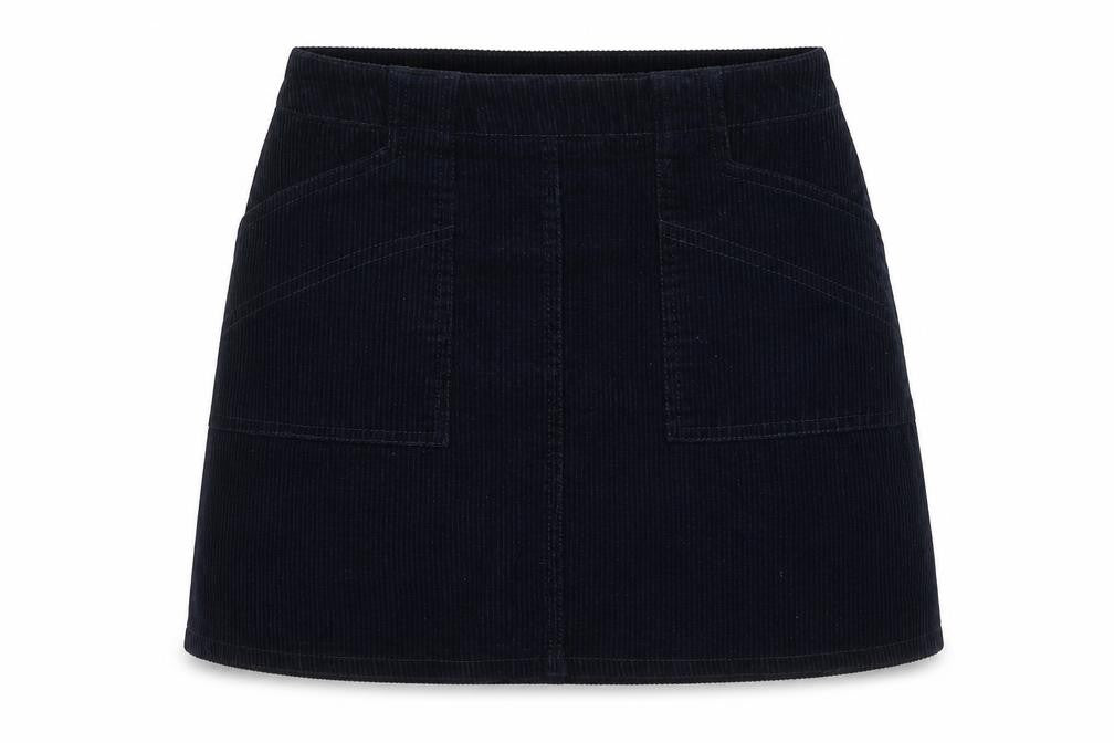 Womens UK Size S BDG Straight & Pencil Corduroy Skirt