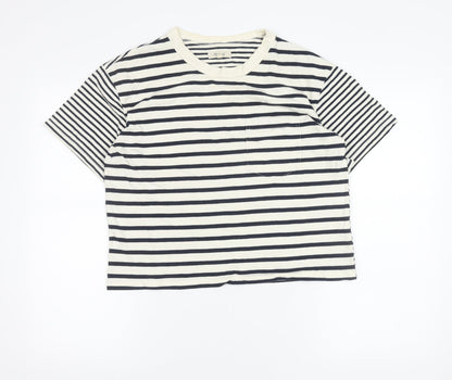 Womens UK Size M Madewell Multicoloured Basic T-Shirt