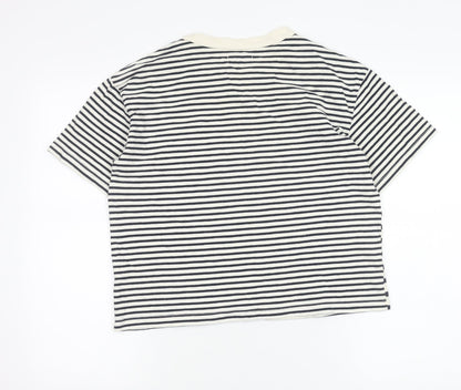Womens UK Size M Madewell Multicoloured Basic T-Shirt