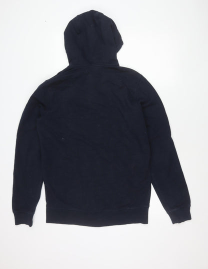 Denver Hayes Women’s Blue Fleece Hooded Zip Jacket Size 12