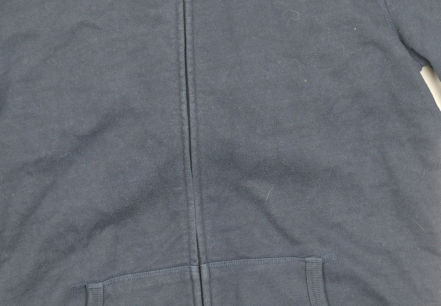 Denver Hayes Women’s Blue Fleece Hooded Zip Jacket Size 12