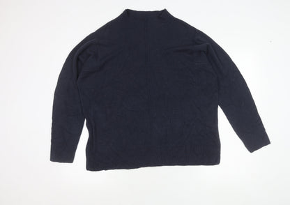 Womens UK Size L Marks and Spencer Blue Pullover Jumper