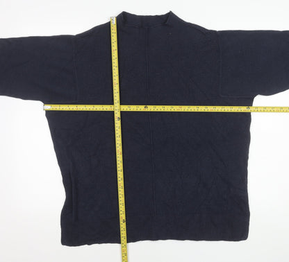Womens UK Size L Marks and Spencer Blue Pullover Jumper