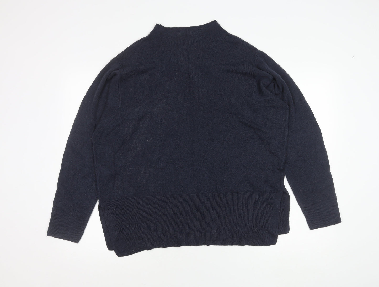 Womens UK Size L Marks and Spencer Blue Pullover Jumper