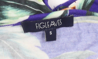 Figleaves Women’s Multicoloured Floral Skater Dress S Summer Casual