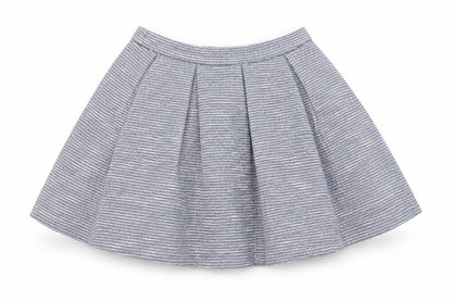 Womens UK Size S New Look A-Line Tweed Skirt
