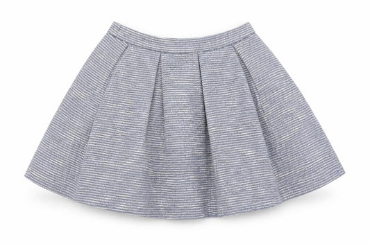 Womens UK Size S New Look A-Line Tweed Skirt
