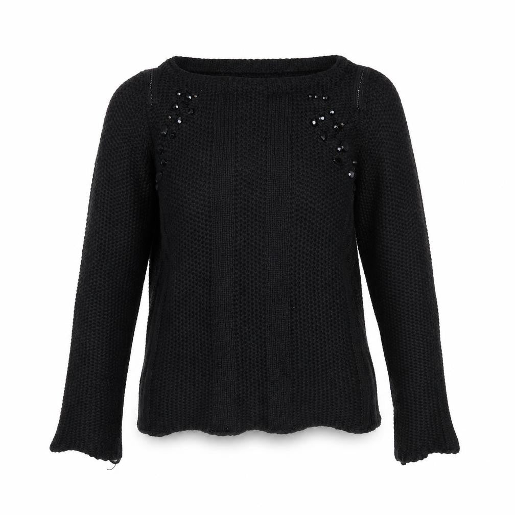 Womens UK Size S Zara Black Pullover Jumper