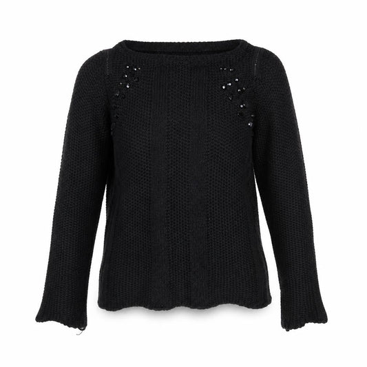Womens UK Size S Zara Black Pullover Jumper