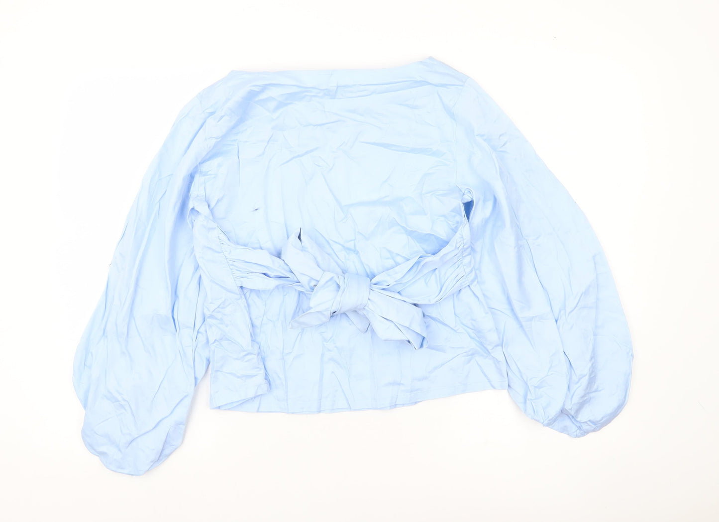 Womens UK Size 12 ELLE Blue Tunic Blouse