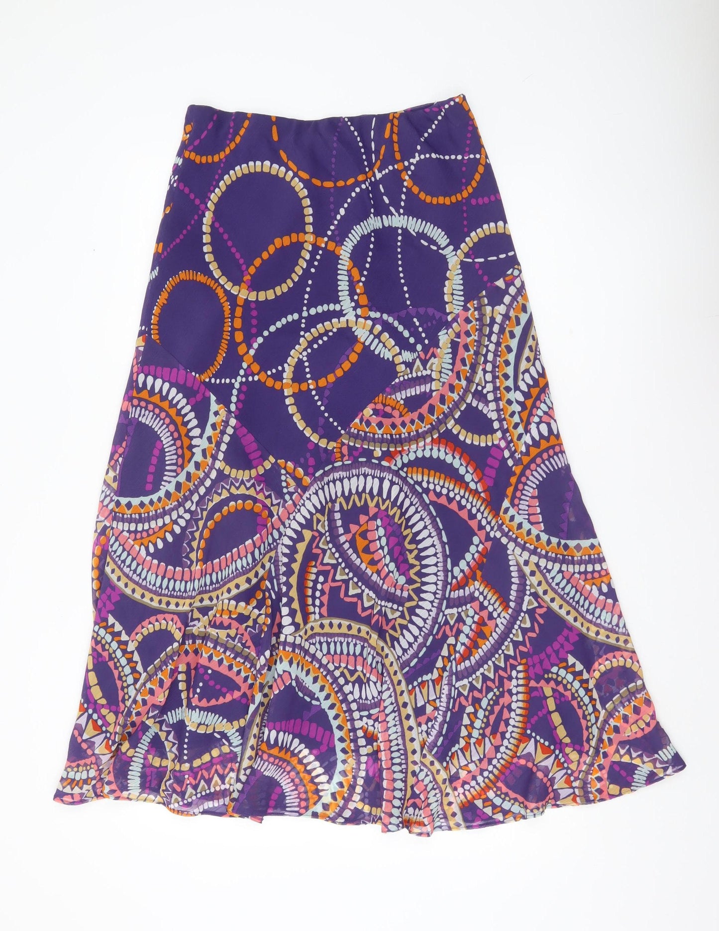 Marks and Spencer Women’s Multicoloured A-Line Skirt Size 10