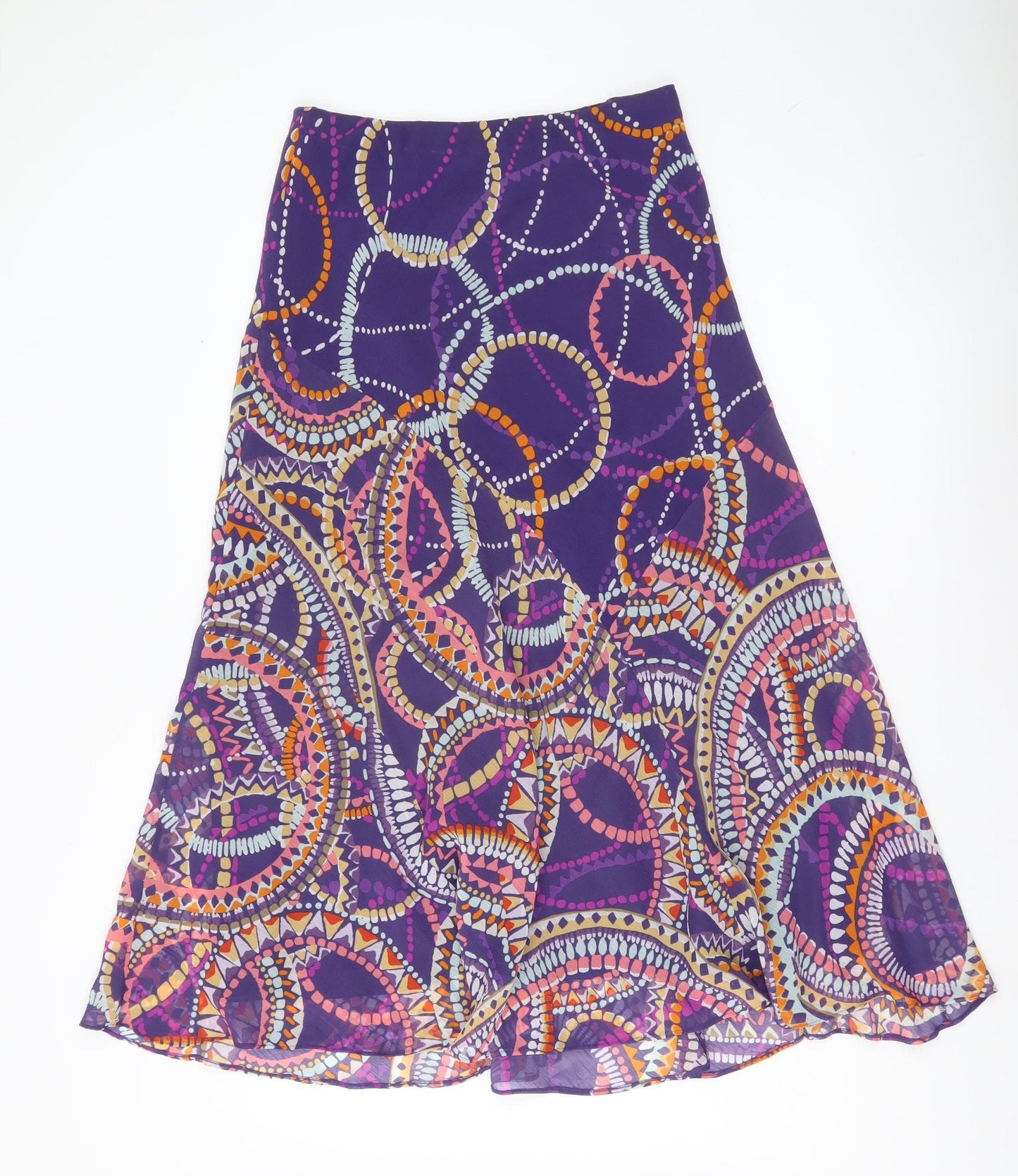 Marks and Spencer Women’s Multicoloured A-Line Skirt Size 10