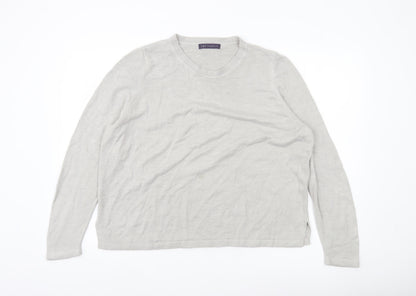Womens UK Size 20 Marks and Spencer Grey Pullover Jumper
