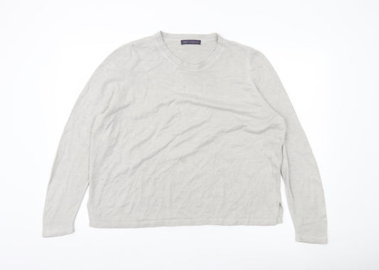 Womens UK Size 20 Marks and Spencer Grey Pullover Jumper