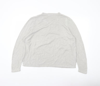 Womens UK Size 20 Marks and Spencer Grey Pullover Jumper