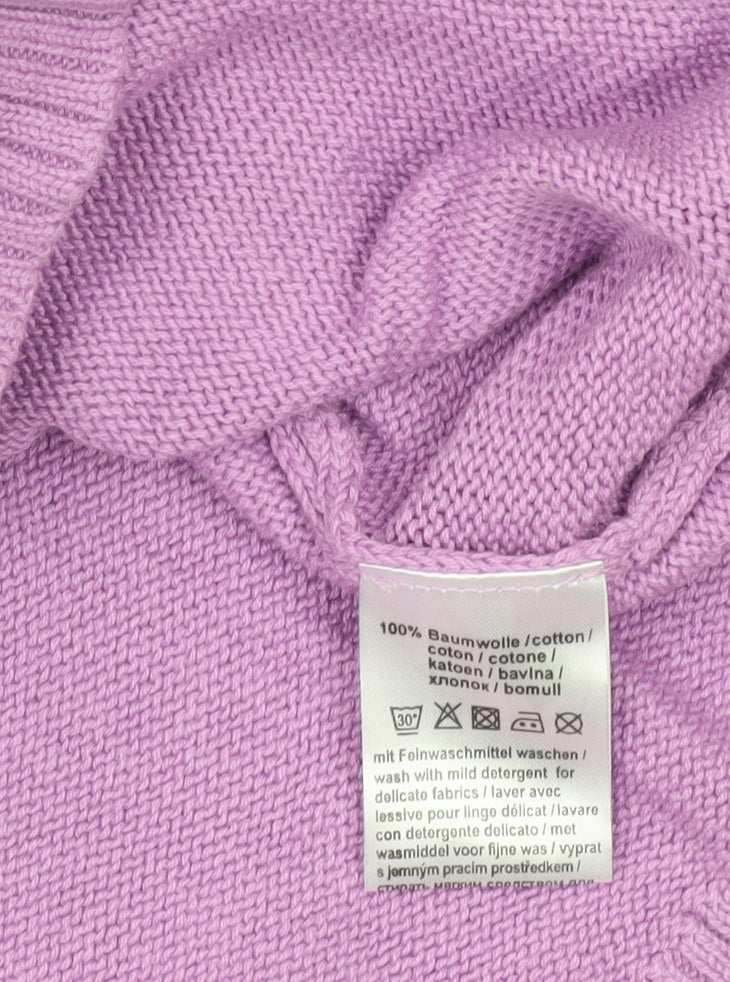 Womens UK Size 26 Collection L Purple Full Zip Jumper