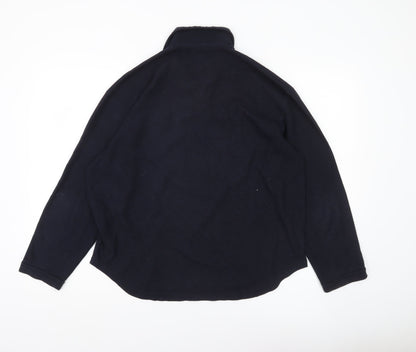 Ben Sherman Men’s Blue Collared Pullover Knit Jumper Size M