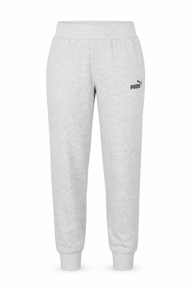Womens UK Size 8 PUMA Regular Fit Jogger Grey Trousers