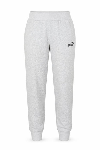 Womens UK Size 8 PUMA Regular Fit Jogger Grey Trousers