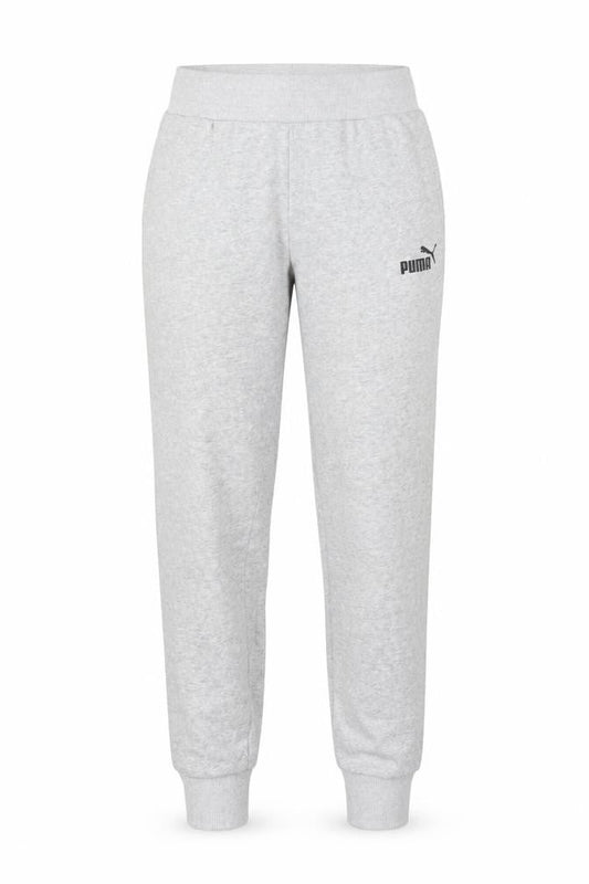 Womens UK Size 8 PUMA Regular Fit Jogger Grey Trousers