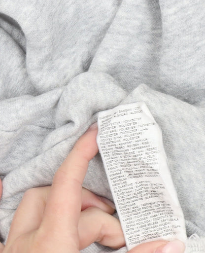 Puma Womens Grey Jogger Sweatpants Size 8 Cotton Blend