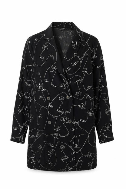 Womens UK Size S Monki Black Basic Jacket