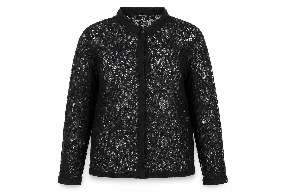Womens UK Size 12 Zara Black Basic Blouse