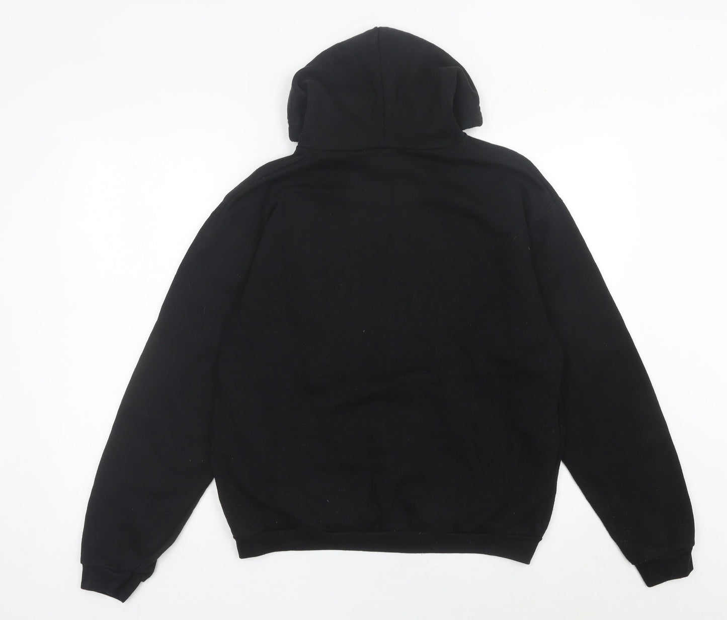 Republic Blues Men’s Black Pullover Hoodie M Graphic NYC Logo