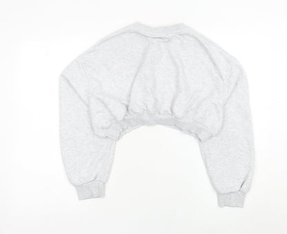 Primark Womens Grey XS Crop Sweatshirt Tweety & Bugs Warner Bros