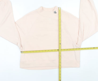 Hollister Womens Pink Small Sweatshirt Crew Neck Long Sleeve