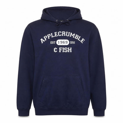TeePublic Men’s Blue Pullover Hoodie L Logo Graphic Cotton Blend