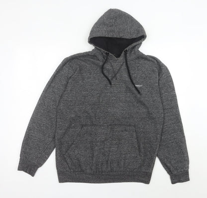 Mens UK Size M Donnay Grey Pullover Hoodie