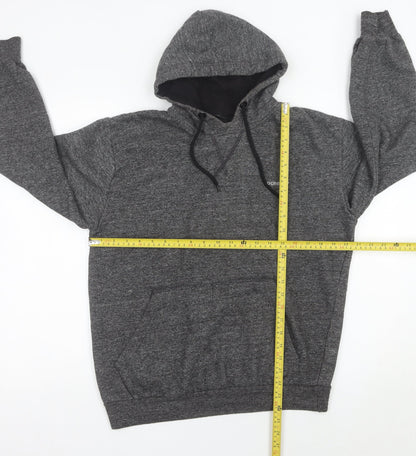 Mens UK Size M Donnay Grey Pullover Hoodie