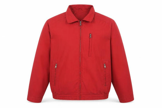Mens UK Size 46 Frank Eden Red Basic Jacket