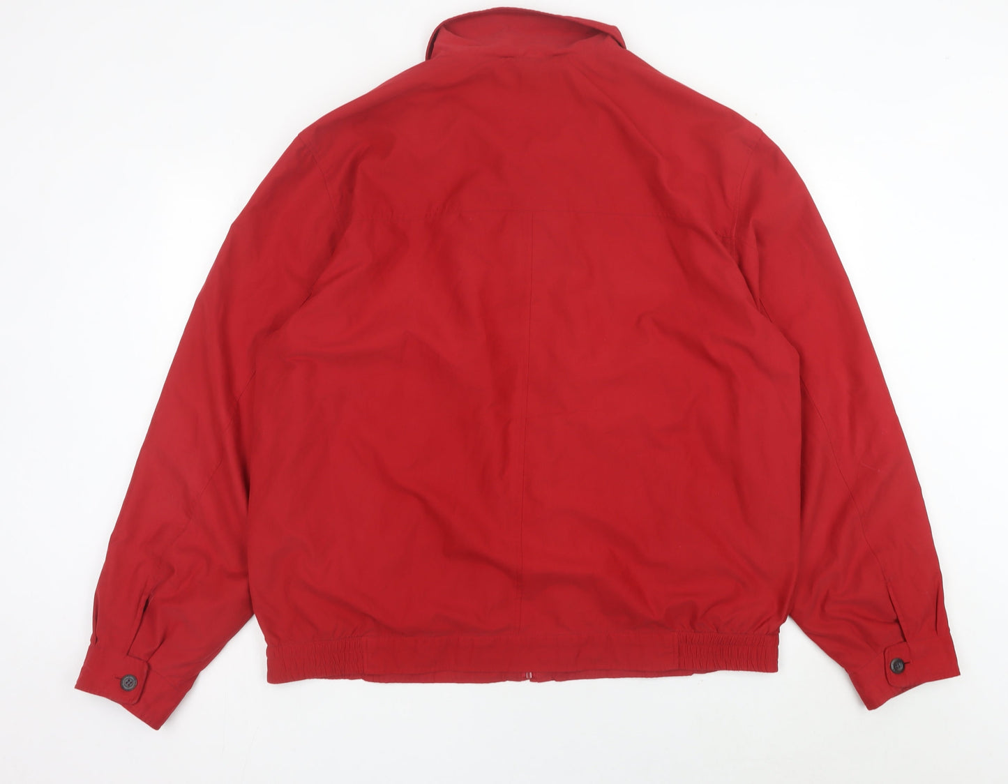 Mens UK Size 46 Frank Eden Red Basic Jacket