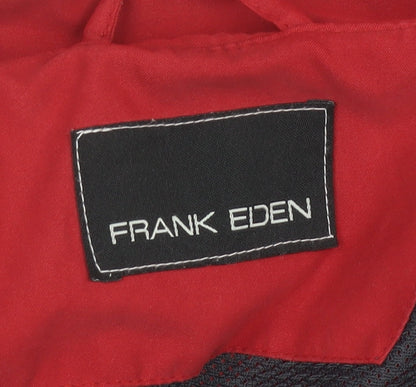 Mens UK Size 46 Frank Eden Red Basic Jacket