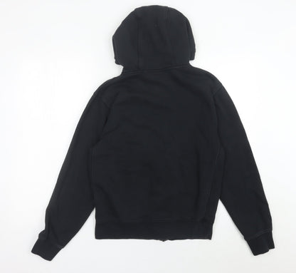 Mens UK Size XS Nike Black Full Zip Hoodie