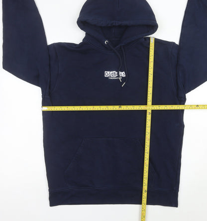 Mens UK Size XL Stanley/Stella Blue Pullover Hoodie