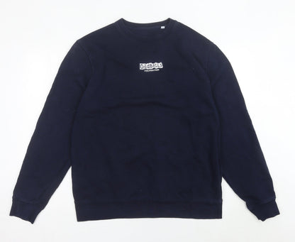 Mens UK Size XL Stanley/Stella Blue Pullover Sweatshirt