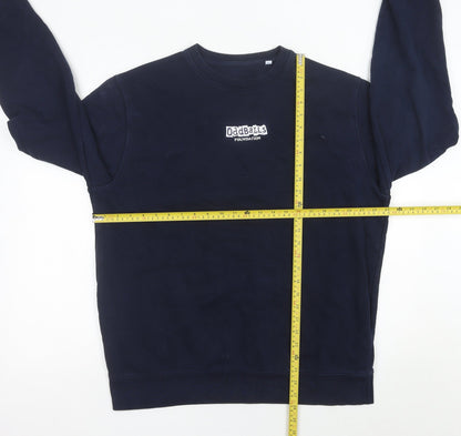 Mens UK Size XL Stanley/Stella Blue Pullover Sweatshirt
