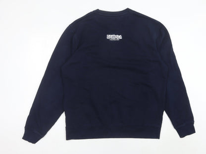 Mens UK Size XL Stanley/Stella Blue Pullover Sweatshirt